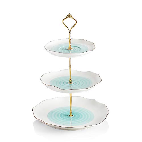 Sweejar 3 Tier Ceramic Cake Stand