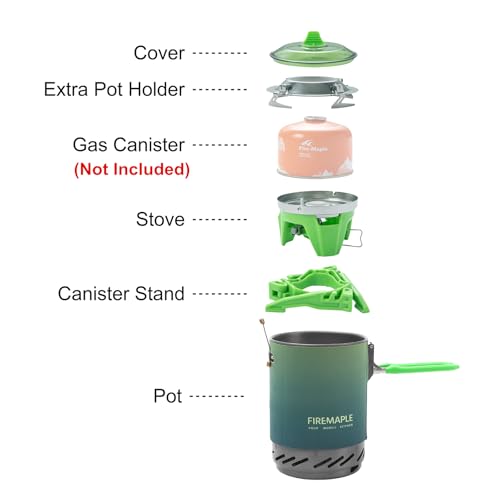 Fixed Star X2 Backpacking Camping Stove System