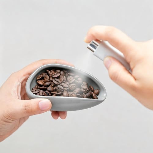 Ceramic Coffee Dosing Cup & Tea Storage Tray