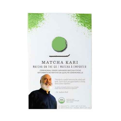 Dr. Weil Matcha Kari Organic Matcha Sticks (12 Count)