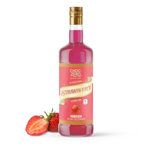 Sugar Free Strawberry Syrup (25.4 Fl Oz)