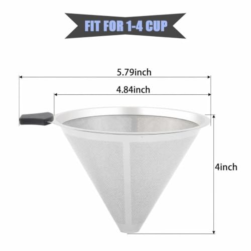 Pour Over Coffee Filter Dripper