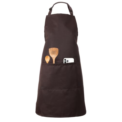 Kitchen Bib Chef Apron for Women Men