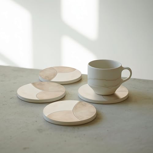 Ceramic Coasters Set of 6 (6 Count)
