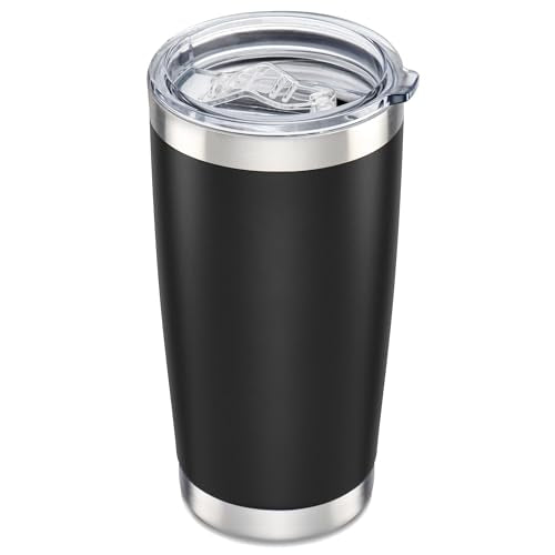 20 oz Tumbler with Lid Stainless Steel Insulated Tumblers Cups Travel Mug