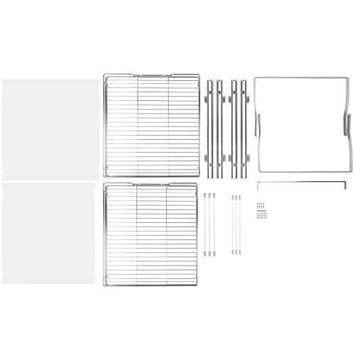2 Tier 20"Wx21.2"Dx15.2"HPull Out Cabinet Organizer