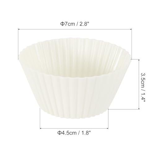36Pcs Silicone Cupcake Liners