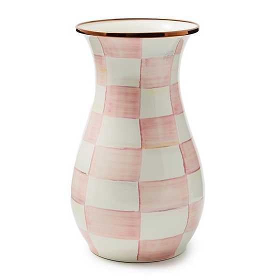 Enamel Tall Vase