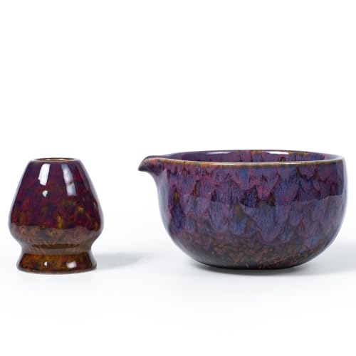 Japanese ceramic matcha bowl. 20 ounce ceramic bowl