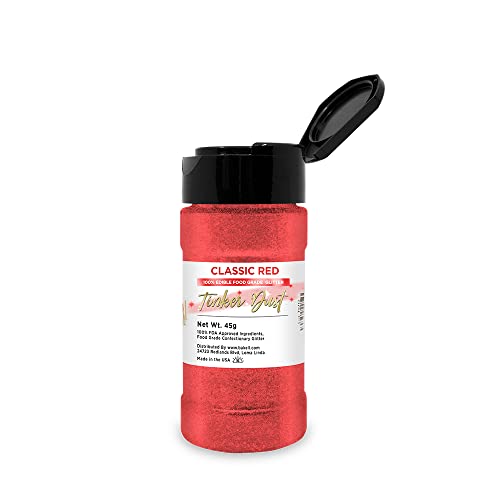 Red Edible Glitter
