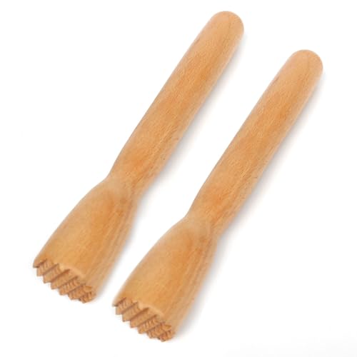 8.25inch Medium Diameter Wood Stomper Pusher for Meat Grinder Mincer