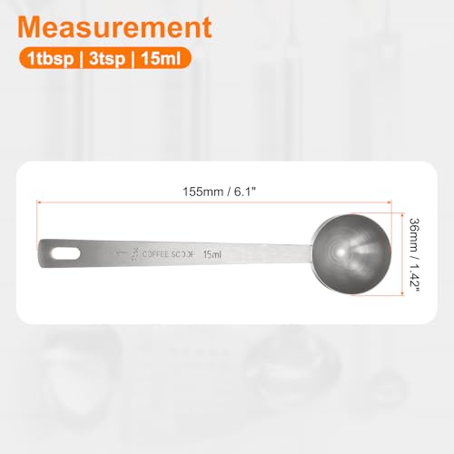 2pcs Coffee Scoop Spoon 1tbsp (2 Count)