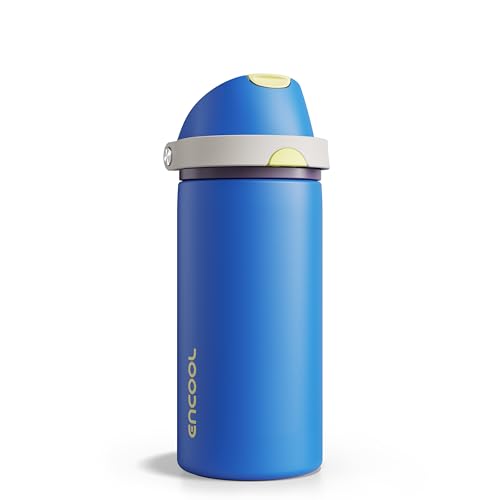Insulated Water Bottle with Straw