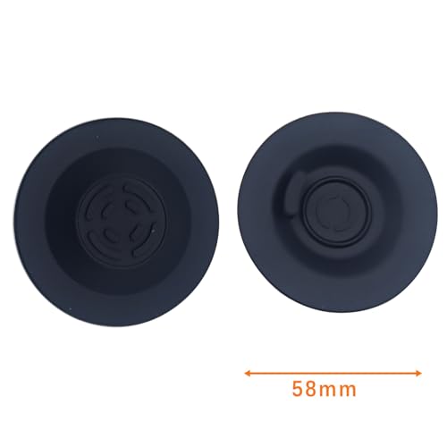 2 PCS 58 mm Silicone Backflush Cleaning Disc for Breville BES990