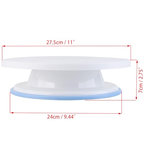 Cake Decorating Turntable 11 Inch Cake Turntable Anti
