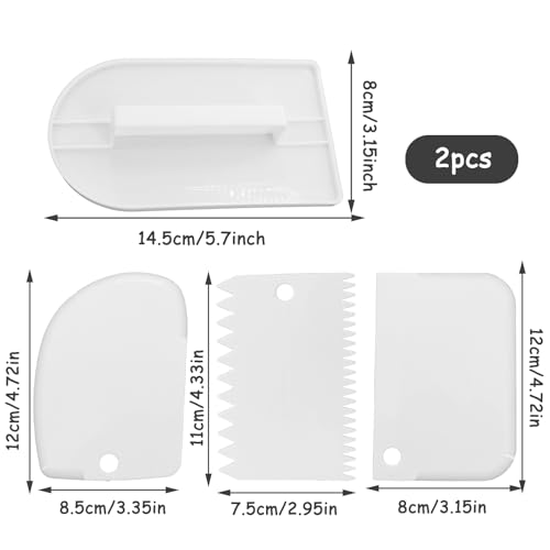 5 Pcs Fondant Smoother