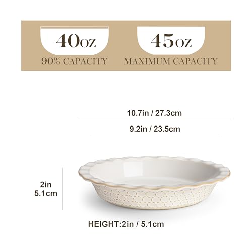 Stoneware Pie Dish