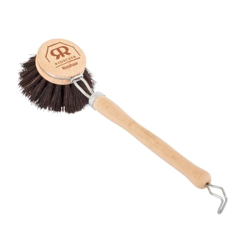 Dish Brush Horsehair Bristles