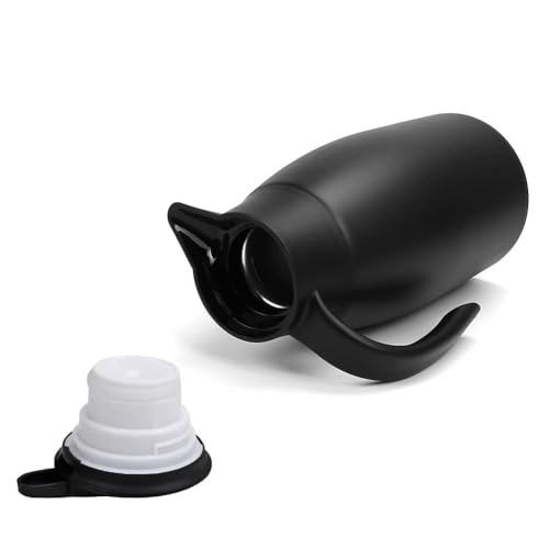 2pcs 70oz Coffee Carafe Airpot Insulated Coffee Urn Stainless Steel Vacuum Thermal Pot Dispenser for Coffee (2 Count)