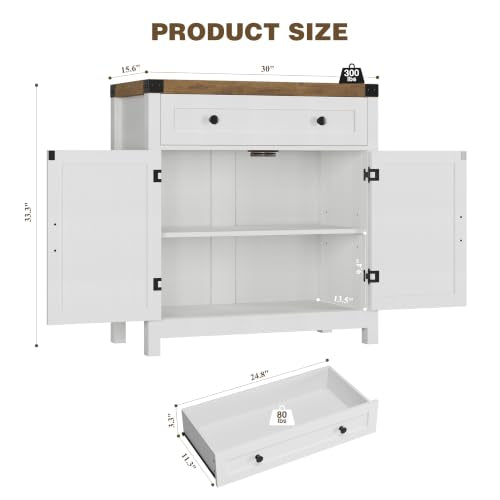 31.5"W Kitchen Storage Cabinet