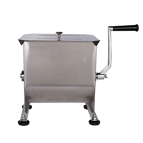 CMI Commercial Stainless Steel Manual Meat Mixers with Lid