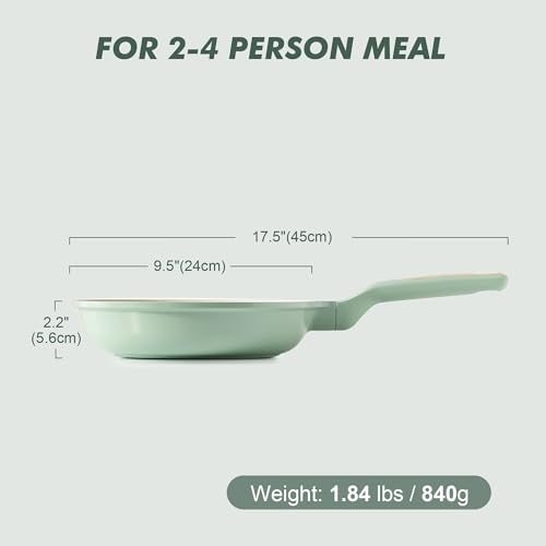Nonstick Ceramic Frying Pan 9.5
