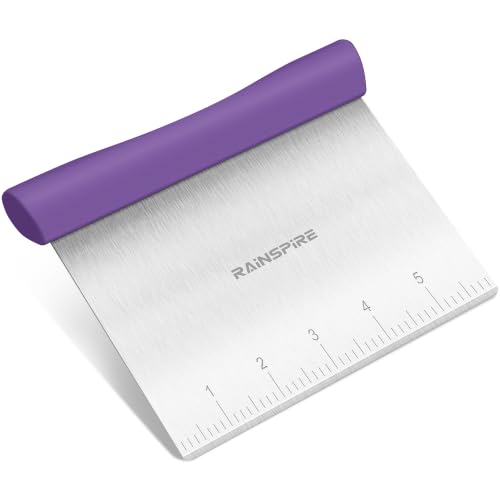 Multi Purpose Stainless Steel Bench Scraper Dough Blender & Pastry Cutter
