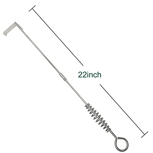 22" BBQ Ash Tool Poker Rake