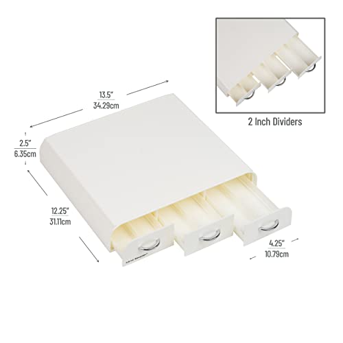 Single Serve Coffee Pod Organizer with 3 Drawers