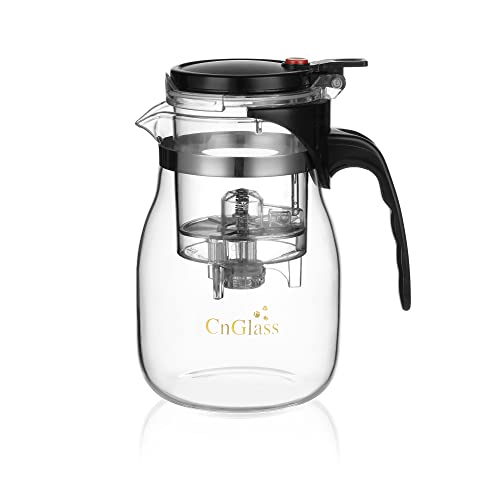 Glass Teapot with Removable Infuser