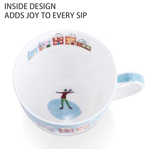 Christmas Skating Mug