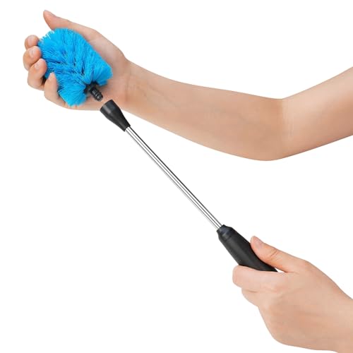 Stainless Steel Bottle Brush with Replaceable Head (2 Count)