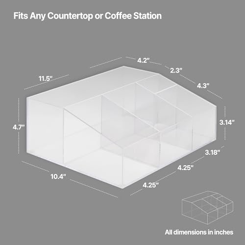 Acrylic Coffee Bar Station