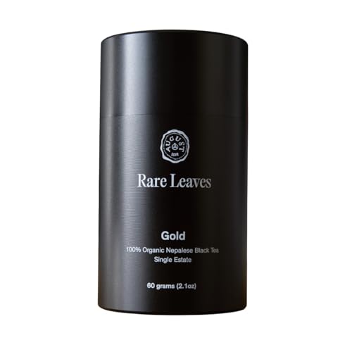 August Uncommon Rare Leaves Gold Nepalese Black Tea (2.1 Ounce)
