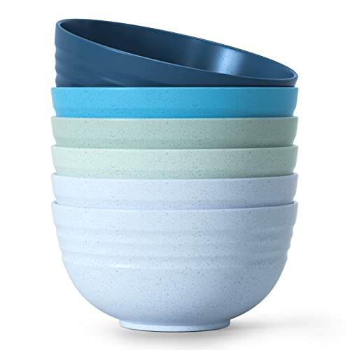 6 Pcs】Unbreakable Mixing Bowls Unbreakable Salad Bowls