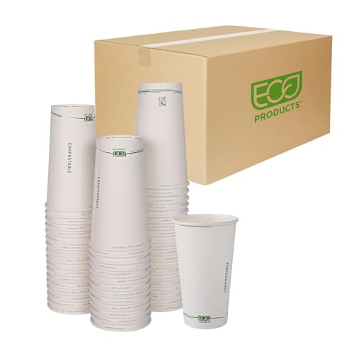 GreenStripe Disposable Paper Hot Cups (1000 Count)