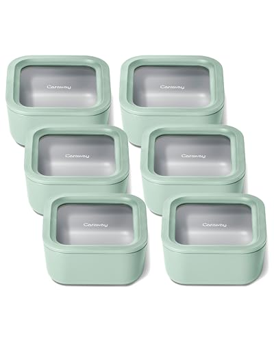 6 Piece Glass Food Storage Container Set (6 Count)