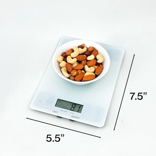 Glass Platform Digital Kitchen Scale