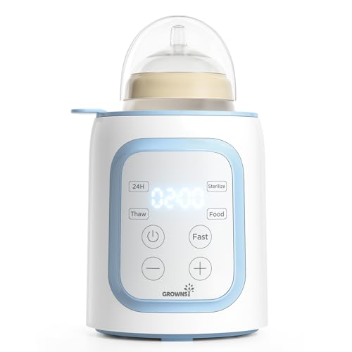 8-in-1 OG Fast Bottle Warmer with Timer, Blue