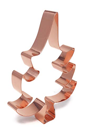 Whimsical Christmas Tree Cookie Cutter 5.5 Inch Handcrafted in USA