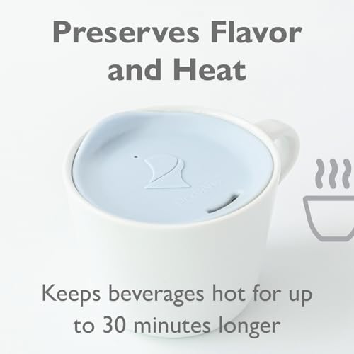 Reusable Silicone Lid for Coffee Cups and Mugs