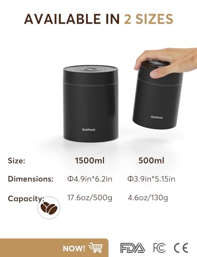 Neo Latest Vacuum Coffee Canister
