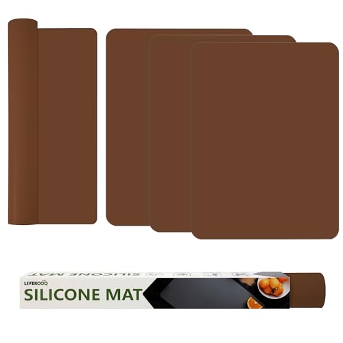 Silicone Mat for Kitchen Counter (4 Count)