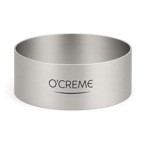 Cake Ring Sturdy Stainless Steel Round Mousse Cake Ring Mold for Baking