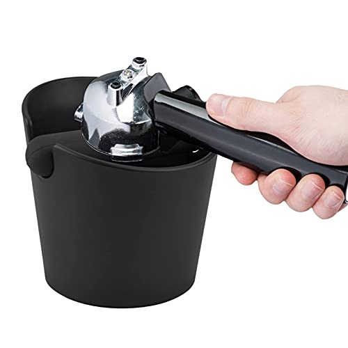 Coffee Knock Box 4.8 Inch Barista Style Knock Box With Removable Bar