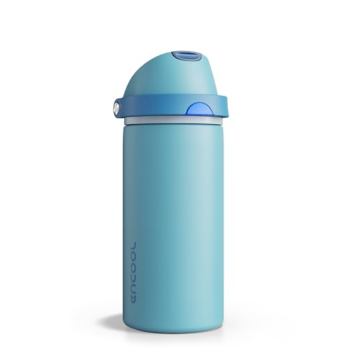 Insulated Water Bottle with Straw
