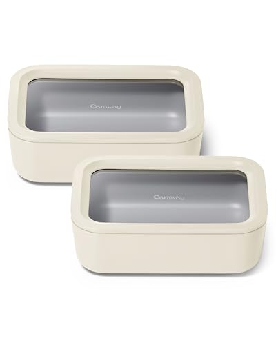 2 Piece Glass Food Storage Set with Lids (2 Count)