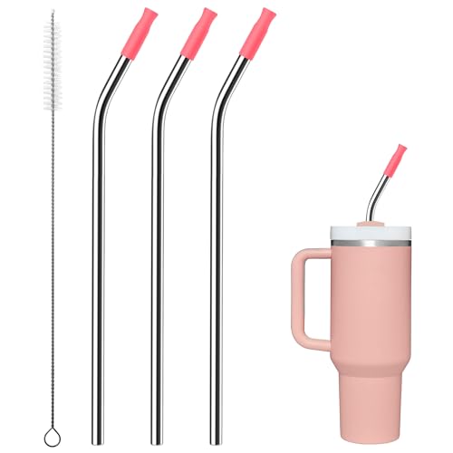 Bent Metal Straws for Stanley 40oz