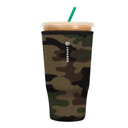 JavaSok Iced Coffee & Cold Soda Insulated Neoprene Cup Sleeve