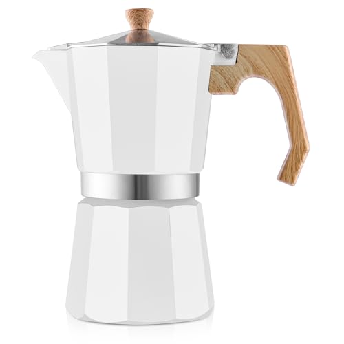 Stovetop Espresso Maker Aluminum Moka Pot 9 Espresso Cup